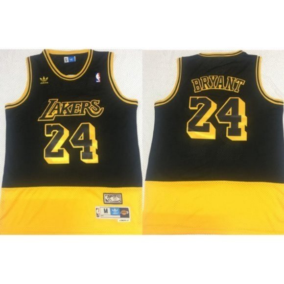 black and yellow kobe jersey